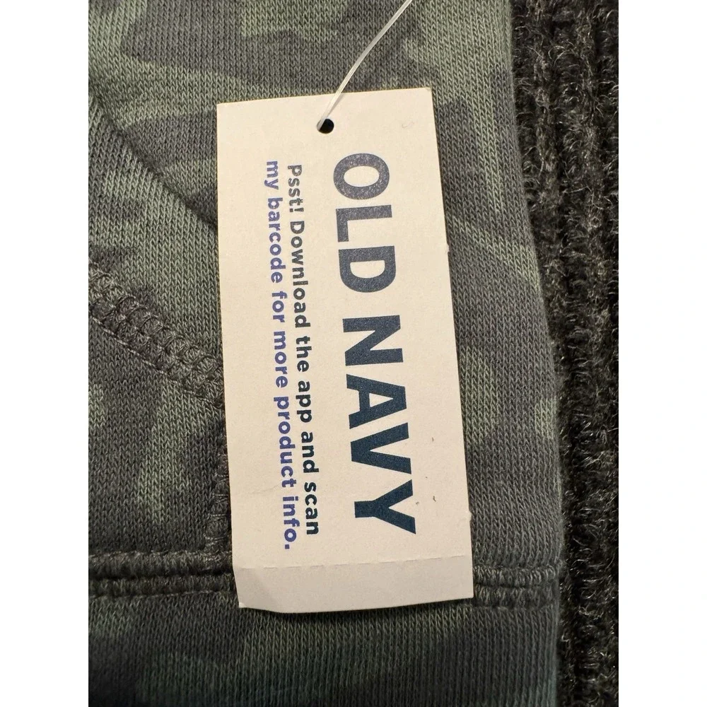 Old Navy 0-3 Months Camo DinosaurFront Zip Sweat Shirt And Pants Set NEW W/ Tags